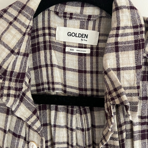 TNA Plaid Button Up - Picture 3 of 6